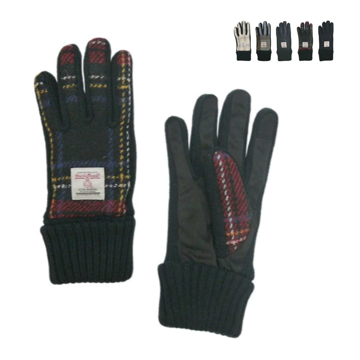 

Рукавички Harris Tweed для смартфона для жінок, сумісні з холодним сенсорним екраном, Різдвяний подарунок x [Milieu] - Теплі, 100% захист, - - W3330-01 (Червоний Зелений)