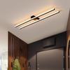 Minimalist Black LED Strip Corridor Light