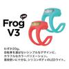 Japanisches KNOG Fahrrad-Front-LED-Licht FROG V3 FRONT SPIDER BLACK Spider Black 40 Lumen Leichtes Wiederaufladbares LED-Licht [Originalprodukt]