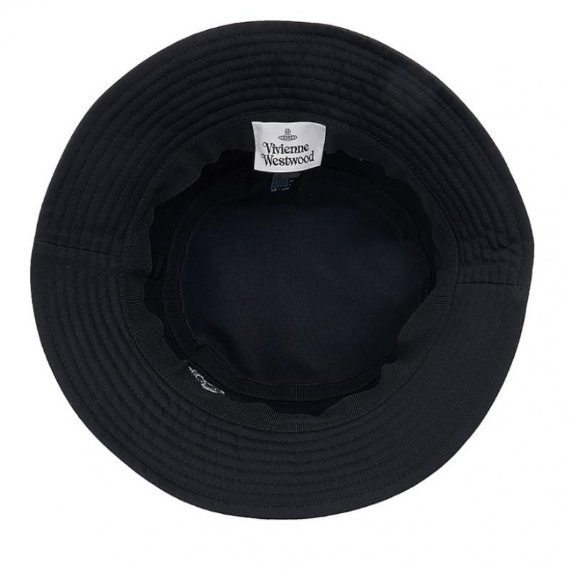 Vivienne Westwood Public Logo Embroidered Bucket Hat 81020009 W00kt N401