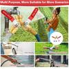 Brass Y Valves For Garden Hoses 3/4 Inch Standard Connection Featuring Large Ports & Easy Finger Operation for Garden