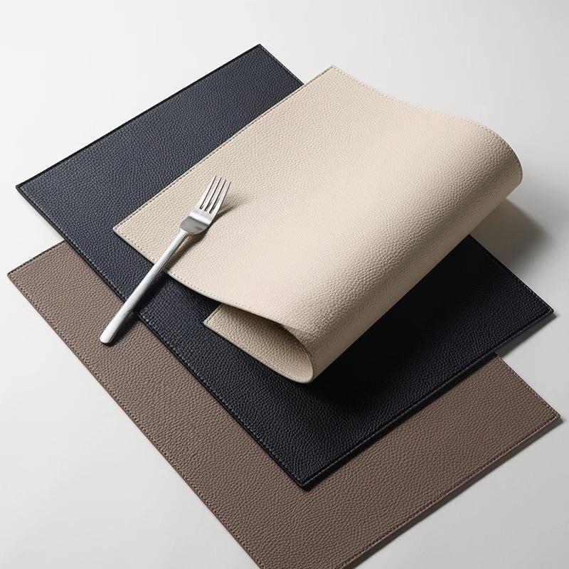 Advanced Modern Light Luxury Western Food Placemat Waterproof, Oil-proof, Heat-insulating and Anti-scalding Dining Table Mat