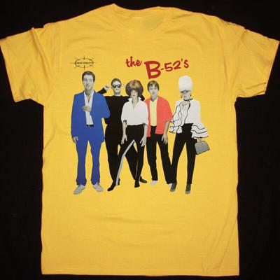 The B-52's Band Men  Yellow Unisex Tee All Sizes S-5XL Unisex T-Shirt