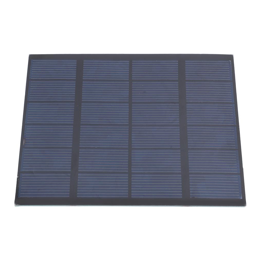 1.5W 6V Solar Panel Polysilicon PET Laminated Board Small Portable Solar Charging Panel for Home Commercial Industrial