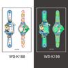 Luminous Waterproof Tattoo Stickers for Kids: Cross, Watch, Boys & Girls Designs