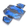 Motorcycle Footrest Footpads Foot Pegs Pedals Plate Pads Parts Accessories Fit For HONDA ADV350 ADV-350 ADV 350   (Blue)