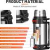 Stainless Steel Vacuum Insulated Thermos Bottle Portable OutdoorWater FlaskCup Heat Retention Design for Daily Warm Drinking Use