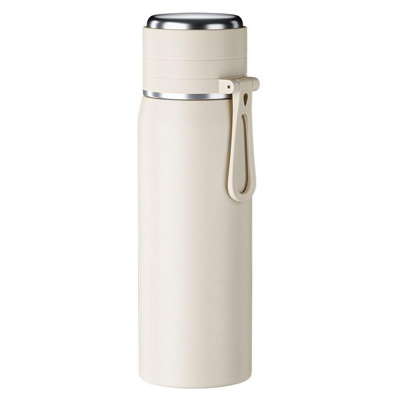 Large-Capacity Thermos Cup for Women, High Aesthetic Value, 2025 New Model, Portable Tea Brewing Cup for Male Students, 316 Stainless Steel Water Cup