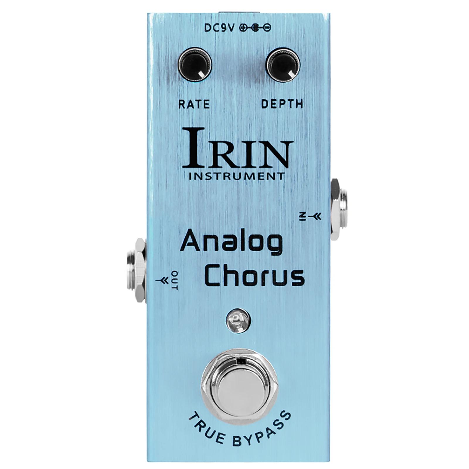 IRIN Analog Chorus Electric Guitar Effect Pedal Circuit Chorus Effects True Bypass Pedal Guitar Instruments Accessories