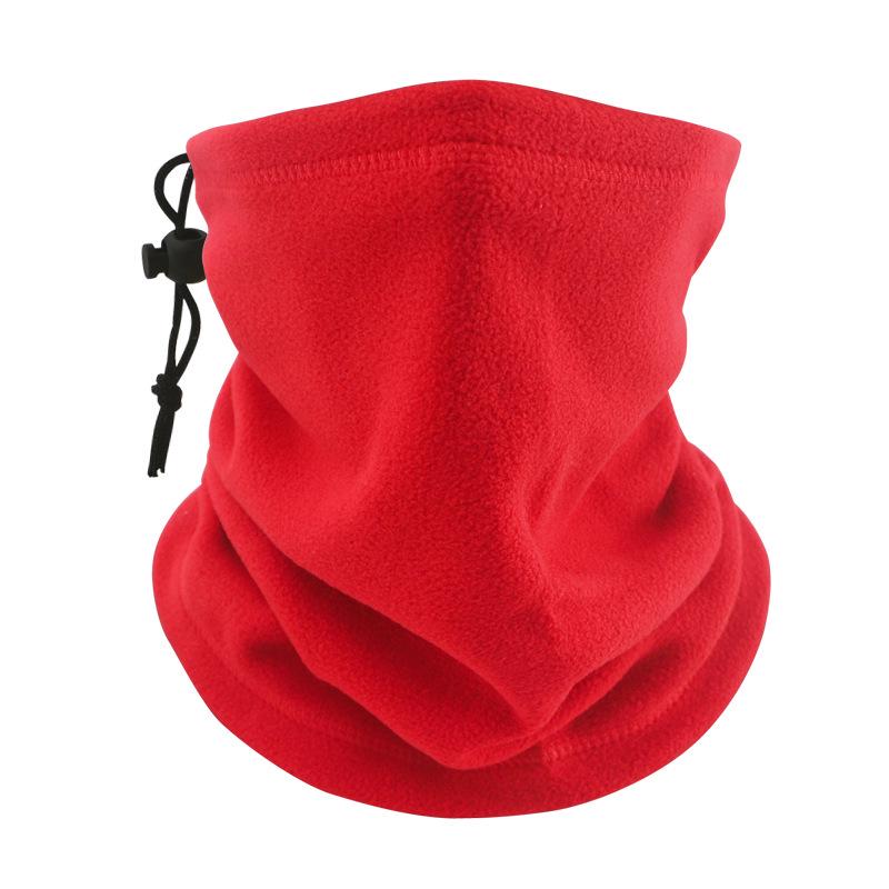 Winter Fleece Neck Warmer: Cold-Proof, Multifunctional Cycling Face Mask with Velvet Lining for Outdoor Sports