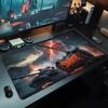 World of Tanks Mouse Pad 500X1000 Mm Large Gaming Mousepad Gamer XL Rubber Otaku Keyboard Pad Laptop Desk Mat