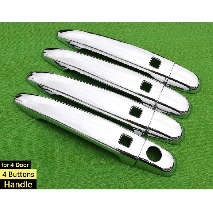 Dla Lexus GS 2006 - 2011 S190 Chromowany Zestaw Ozdobnych Pokrywek Klamek Samochodowe Akcesoria Harrier Naklejka Samochód