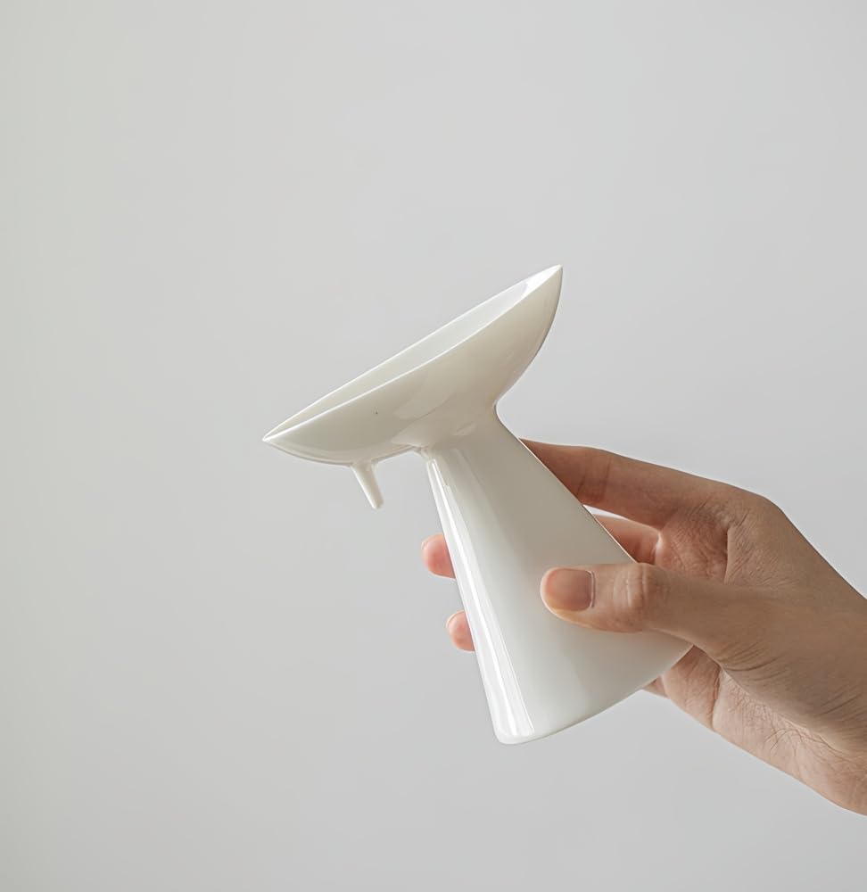 Panda Pattern Ceramic Incense Holder, 10.6 x 9.7 cm, White, Incense Burner, Incense Stick Holder (White)