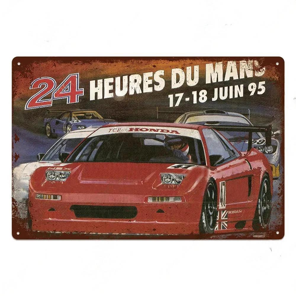 

Vintage Racing Track Metal Posters Signs Tin Plaque Metal Plate Bar Club Man Cave Home Wall Decor 20x30cm