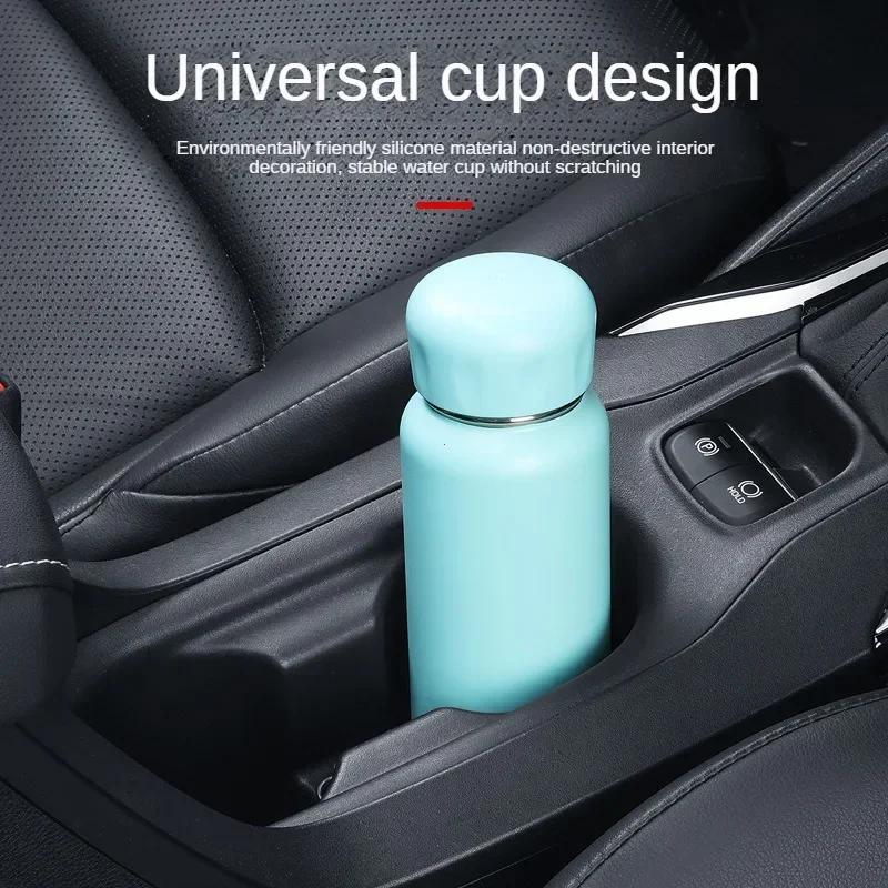 Car Cup Holder Reducer Insert Universal Silicone Friendly Water Cup Limiter Central Control Anti-Shake Anti-Irror Fixed Device