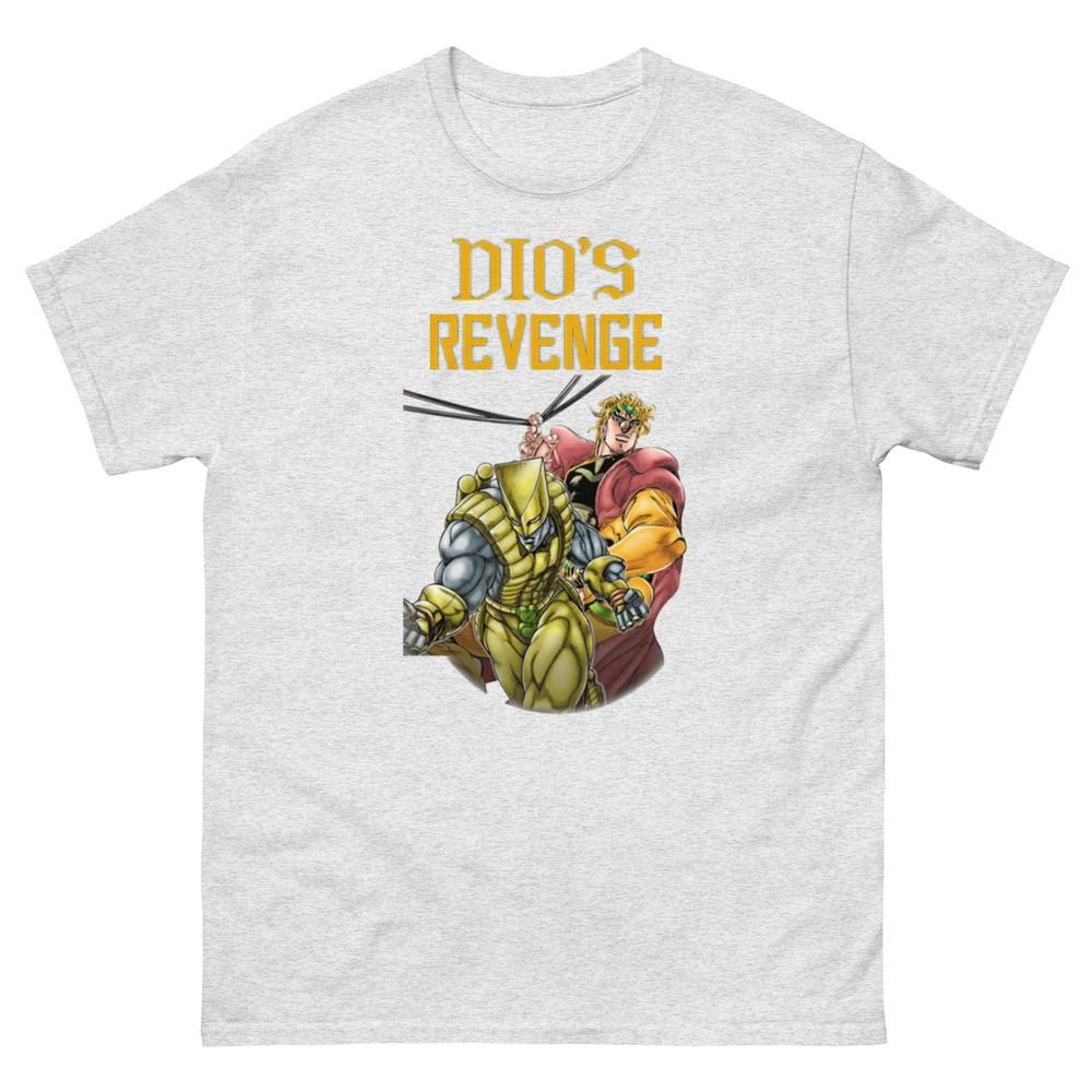 Unisex Dio Brando Tee, Classic Anime Style Shirt, Custom Dio Tee