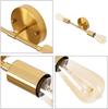American-Style Industrial LED Double-Head Wall Lamp for Hallways, Bedrooms, and Bathroom Mirrors