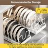 Pull Out Pots Pans Organizer for Under Cabinet Pull Out Cabinet Organizer Storage Pot Lid Organizer Holder Adjustable Dividers