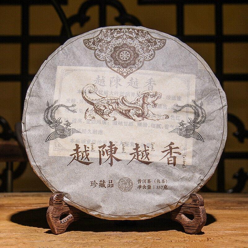 357g Yunnan Pu'er Tea Dojrzała herbata Im więcej wieków Lepiej pachnie Pu'er Ripe Tea Cake