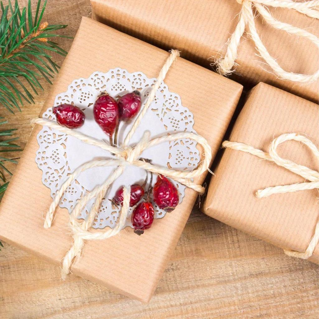 150pcs Paper Doilies Assorted Sizes Disposable Lace Paper Doilies For Tables, Round Paper Placemats Bulk For Cakes Desserts Crafts Suitable For Bakery