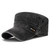 Unisex Washed Cotton Duckbill Cap - Outdoor Leisure Sunshade Hat for Spring & Autumn