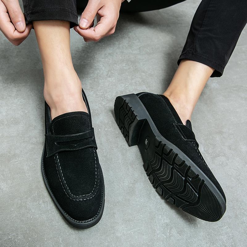 ModeSkor för Män slip on Mjuk Sko Man Bekväma Casual Herr Loafers Mockasiner Körskor Manliga Gummisula skor män