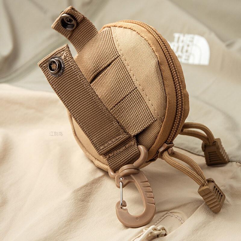 Taktyczne Kompaktowe Saszetki EDC Wojskowa Saszetka Użytkowa Molle Organizer na Akcesoria Saszetka na Monety Brelok Kieszeń Saszetka na Pasek