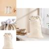 Elegante Borsa per Bucato in Cotone per la Casa e la Camera da Letto Leggera Facile da Trasportare