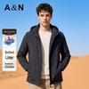 Antonio Men's Detachable Hooded Padded Business Casual Jacket