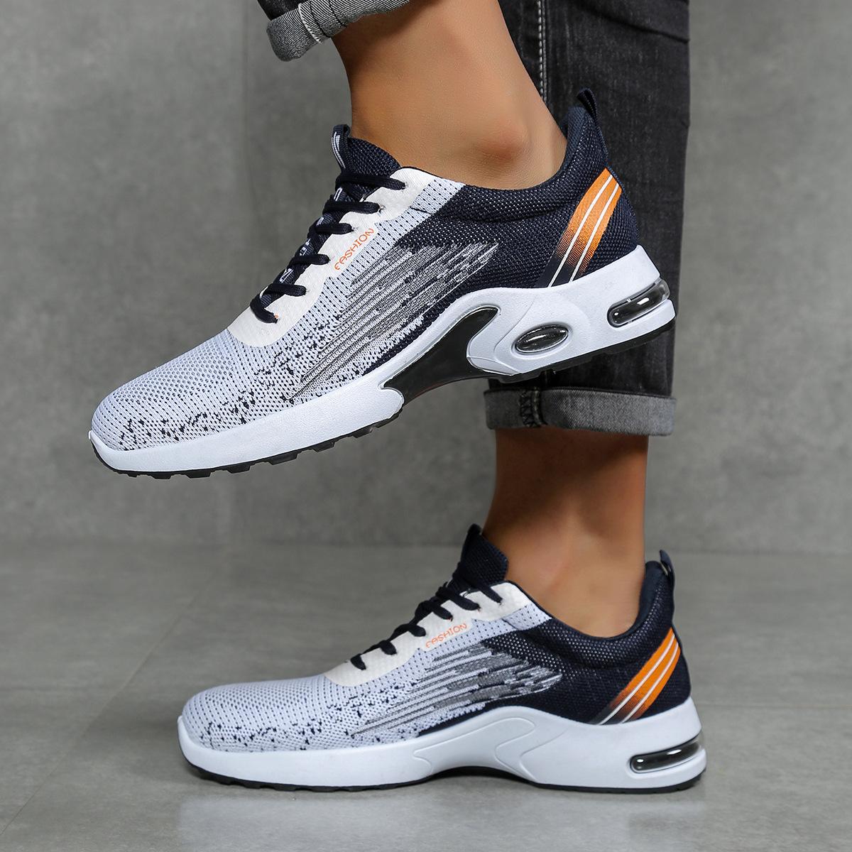 Shoes men s summer new men s shoes mesh breathable sports shoes fashion casual running shoes 39