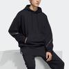 Adidas SS22 Solid Color Sports Hoodie Men Tops Black HH9428