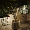 Decorative Solar Retro Camping Lantern Waterproof LED Hanging Light for Patio Wedding Camping Tent Night Decor