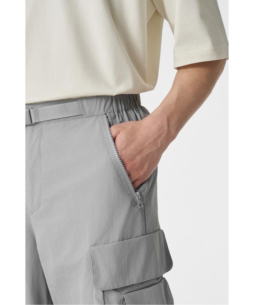 Koolongseupocheu [Atelier Line] Men'S Cargo Jogger Pants 6Mpns26511Gry