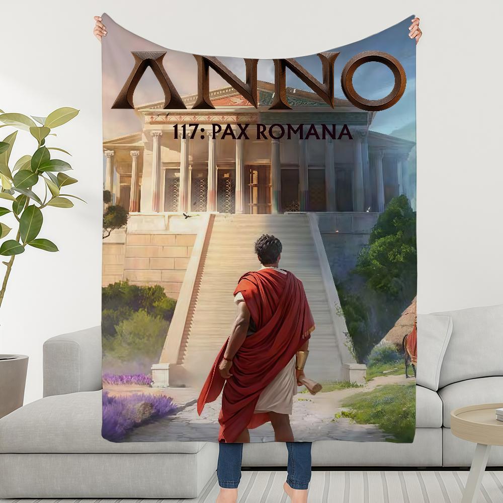 Blanket YB Throw Game Video Super Cosy Plush Living Room Sofa 117 Couch Childish Birthday A-AnnoS-ES Gifts