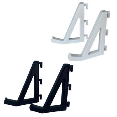 Plastic Pegboard Wall Mount Hook for Keyboards and Controllers for Gamers and Office for 40mm Spacing