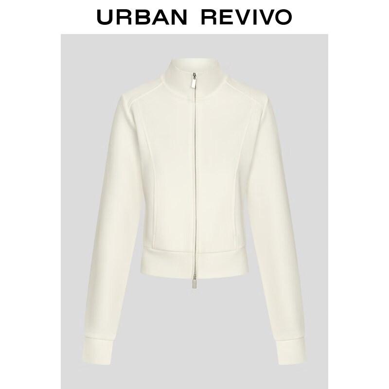 

UR2026 Women s Pastel Stand-Collar Short Coat XS