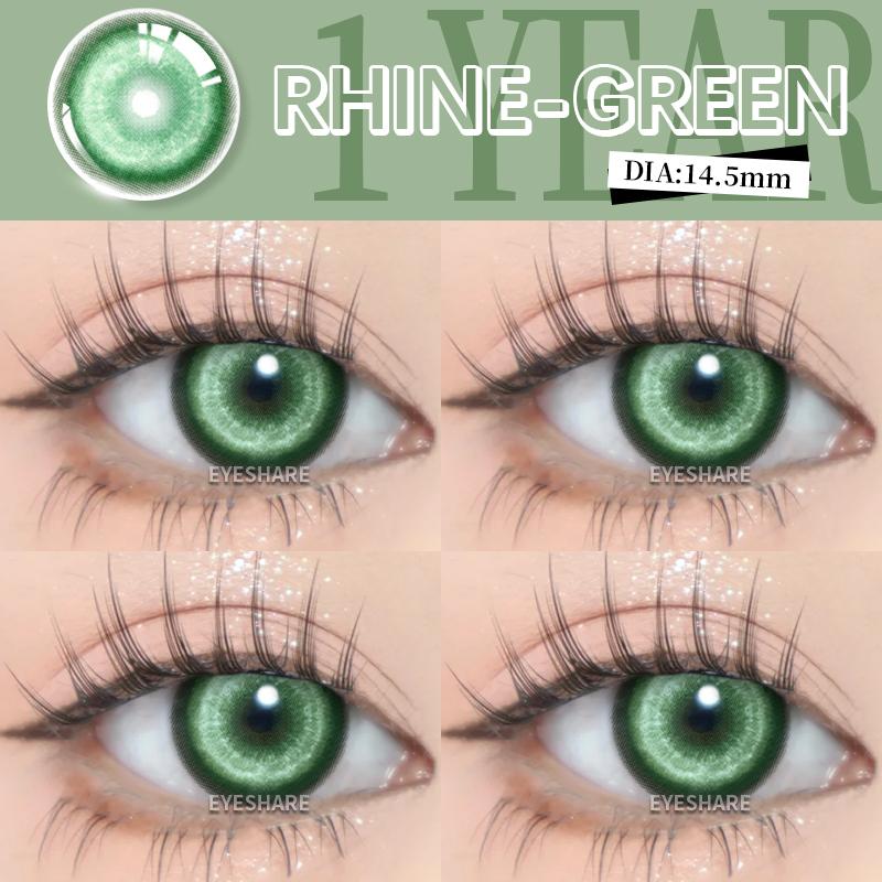 AMARA Helloween Hot Selling 2pcs Colored Contact Lenses Green Eye Lens Yearly Cosplay Blue Makeup Cosplay Anime Accessories