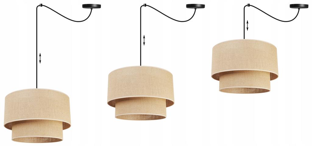 Hanging Lamp Chandelier Lampshade 40 Cm Spider Cake