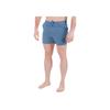 STONE ISLAND Ss22 Solid Color Drawstring Mid-Rise Fitted Swim Shorts Men Swimwear Blue 7615B0643-V0046