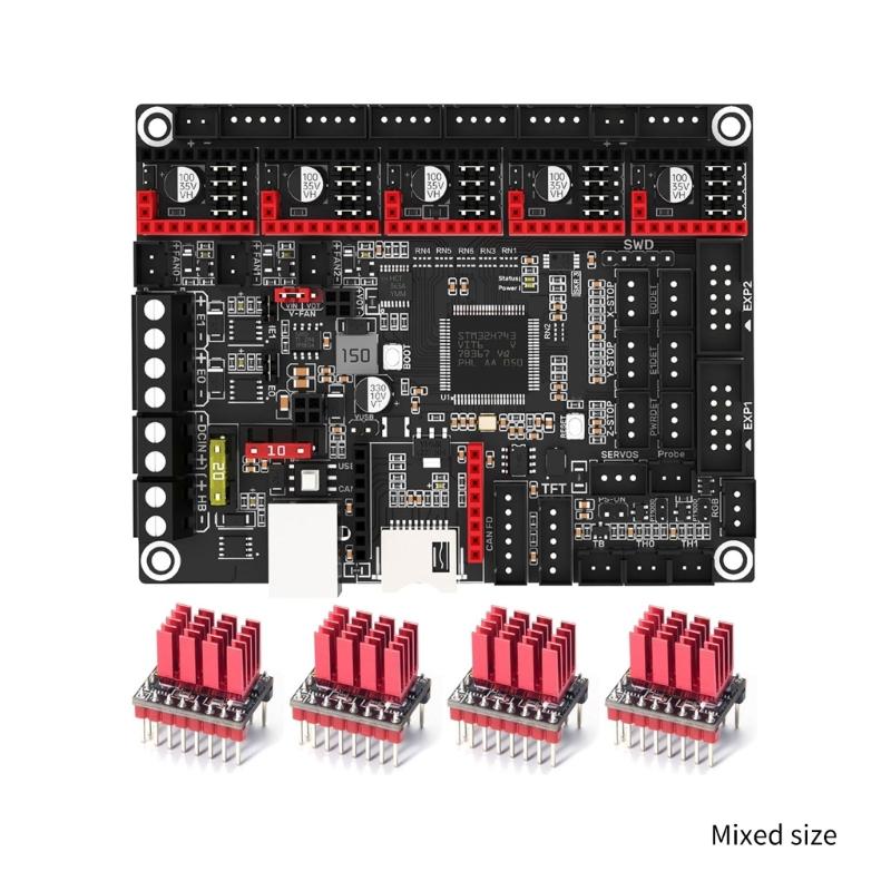 Advances Control for 3D Inters BIGTREETECH SKR 3 + TMC5160T Control Board Kit