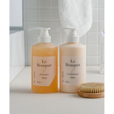 Monthndays Le Bouquet Hair Set  Shampoo 500ml+conditioner 500ml 