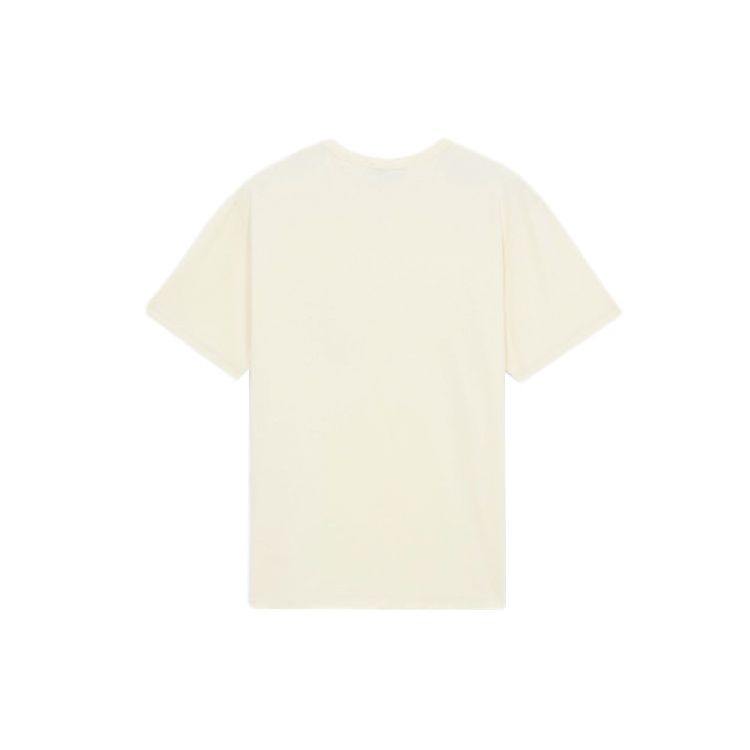 Maison Kitsune FW21 Little Fox Three-Color Embroidered Crew Neck Short Sleeve T-Shirt Men Tops Off-White HM00104KJ0008-P701