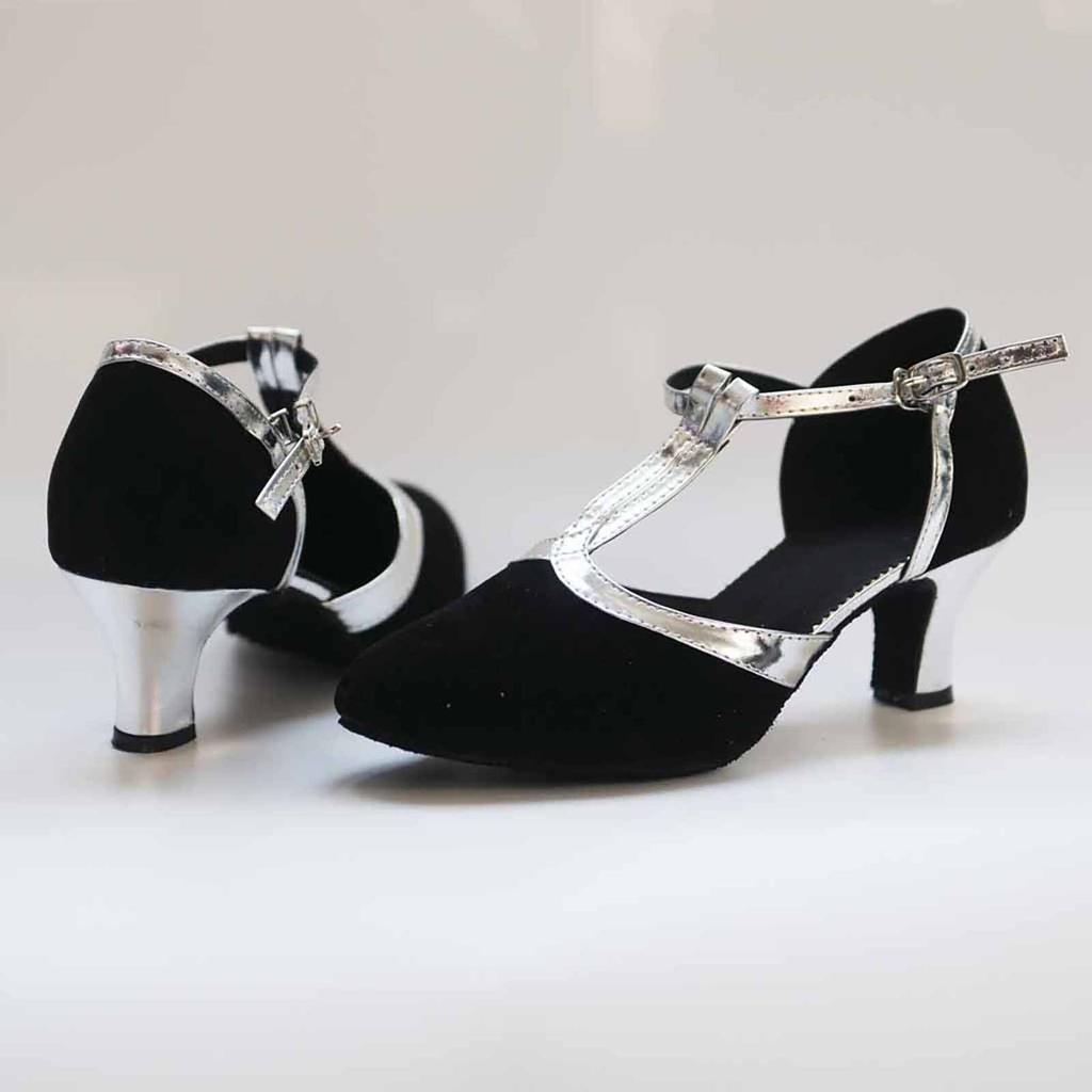 Women's Ballroom Tango Latin Dancing Shoes Sequins Shoes Social Dance Shoes