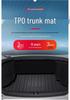 Mitsubishi Lancer EX TPE Waterproof Trunk Mat - Interior Modification Accessory