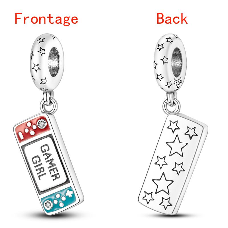 92 Styles Original Copper Green Series Cactus Avocado Clover Charms Bracelet Pendant Diy Clip Beads Women'S Jewelry