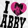 NCIS Unisex-Erwachsenen Ich liebe Abby T-Shirt