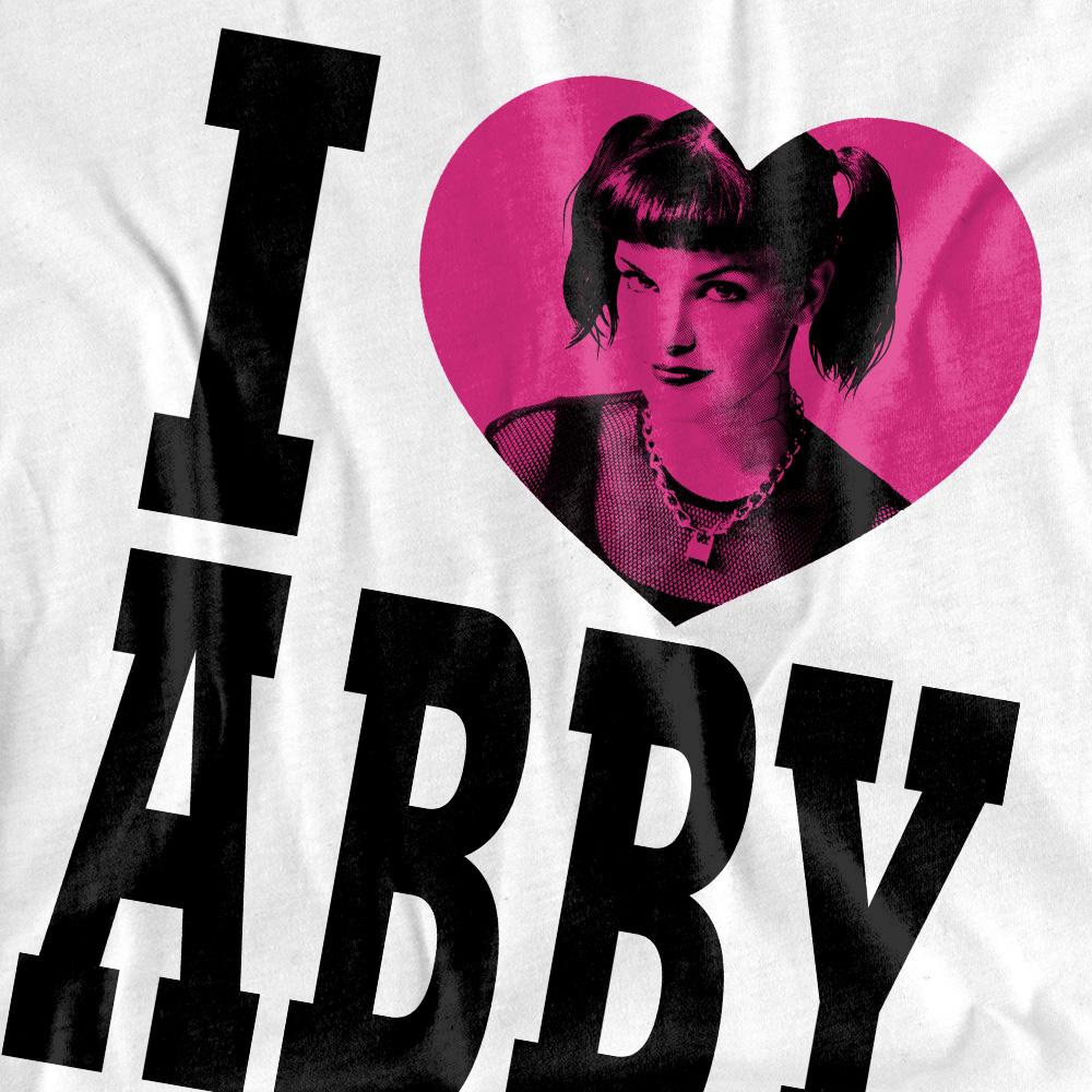 NCIS Unisex Adult I Heart Abby T-Shirt