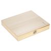 KKmoon 100-Places Wooden Slide Storage Box for Prepared Microscope Slides