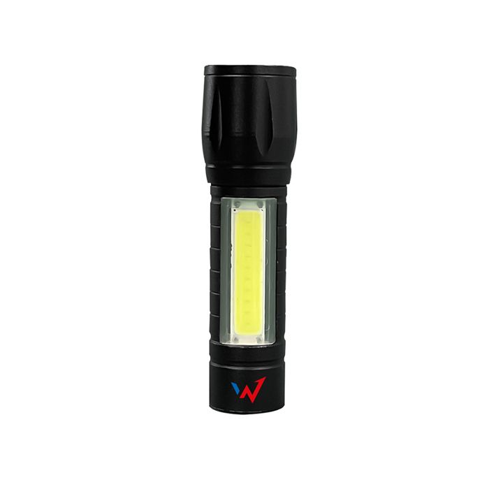Wonder Wt1501S - Lampe torche LED rechargeable 150 lumens 9 cm (Noir)