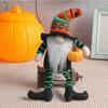 Handmade Faceless Gnome Ornaments Cute Rudolph Gnome Ornaments Halloween Long-legge Gnome  Kids Toy